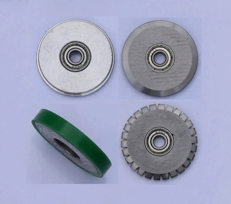 1Pcs H500 Electric Indentation Machine Accessories Indentation Blade Cutting Blade Rubber Wheel Self-adhesive Marking Machine