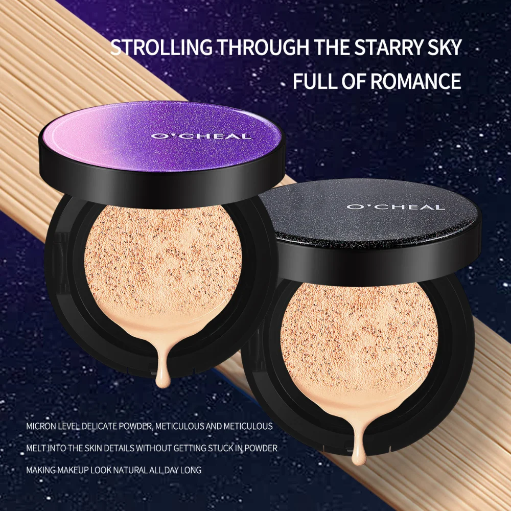 Air Cushion BB Cream Concealer Long Lasting Moisturizing Foundation CC Cream Waterproof Whitening Oil-control Makeup Cosmetics