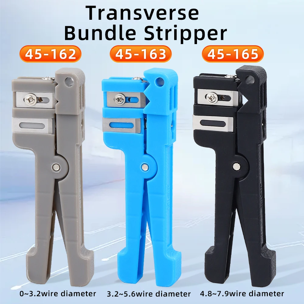 Fiber Cable Ribbon Stripper FTTH Fiber Optic Stripping 3.2~5.6mm Access Tool Kit Loose Buffer Tube Stripper