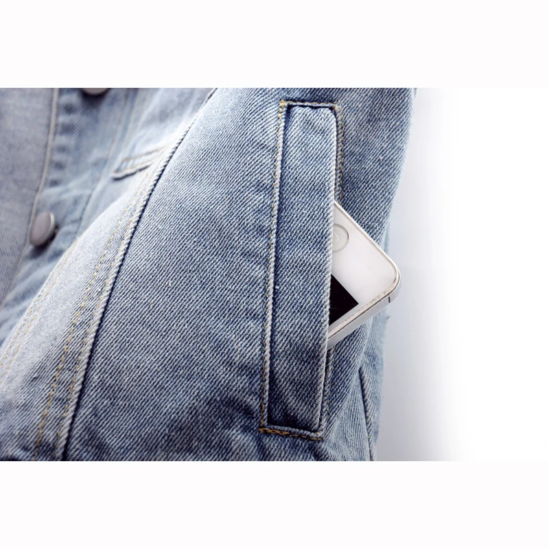 2025 Summer New Beaded Diamond Frayed Light Blue Slim Short Denim Vest Women Fashion Lapel Sleeveless Cowboy Waistcoat Female