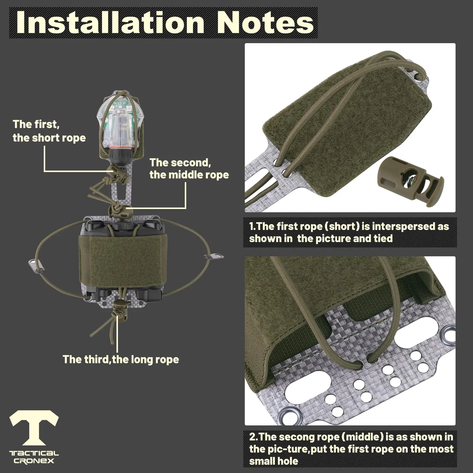 Tatcial Helmet Battery Pouch PVS NGV T Shape Counterweight Case Retention System with Hook & Loop Backing Airsoft Hunting Gear