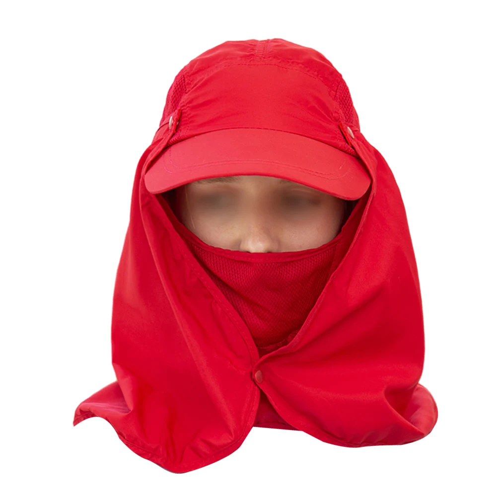 

Outdoor Adventure Sun Hat Cap with UV Block and Removable Neck Flap Suitable for Hiking Cycling & Fishing Expeditions