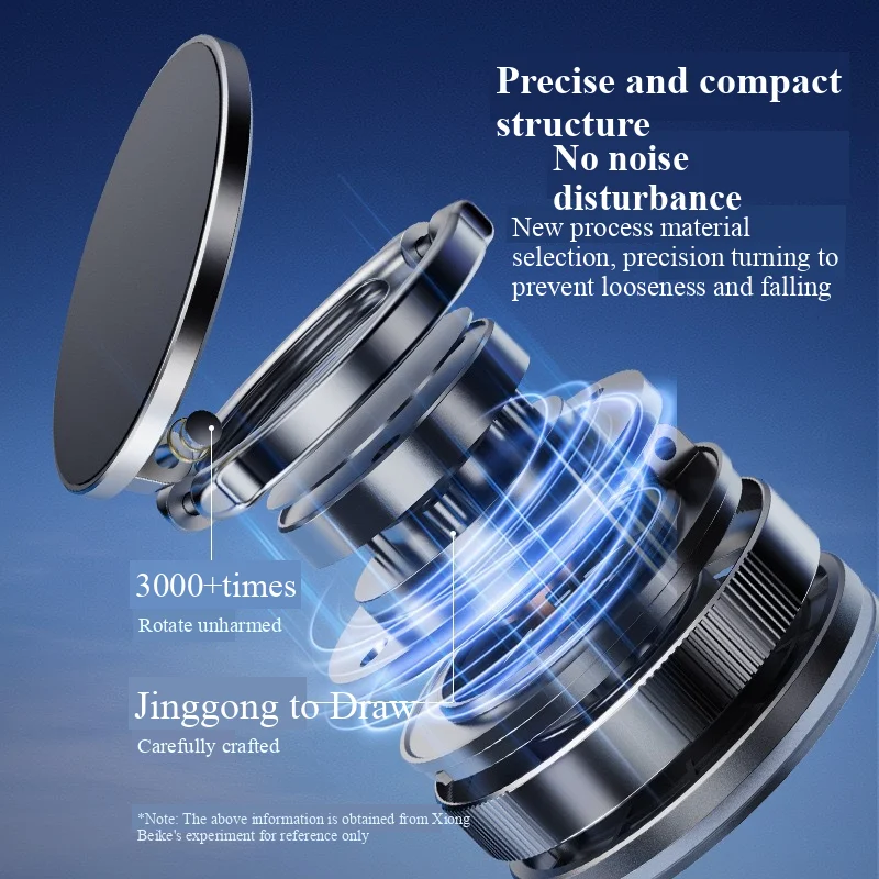 2025 نموذج جديد كوب شفاط المكنسة الكهربائية الهاتف حامل مغناطيسي متعدد الوظائف لوحة سيارة الملاحة العالمي الدورية طوي