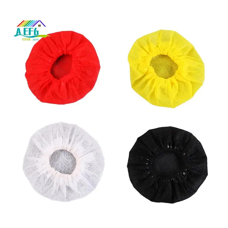 

AEF6-400Pcs Disposable Microphone Cover, Handheld Microphone Windscreen For Karaoke KTV Recording Studio 4 Color