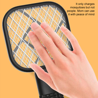 Fast-Acting Electric Mosquito Swatter For Outdoor Camping Easy To Electric Fly Swatter Residue-Free