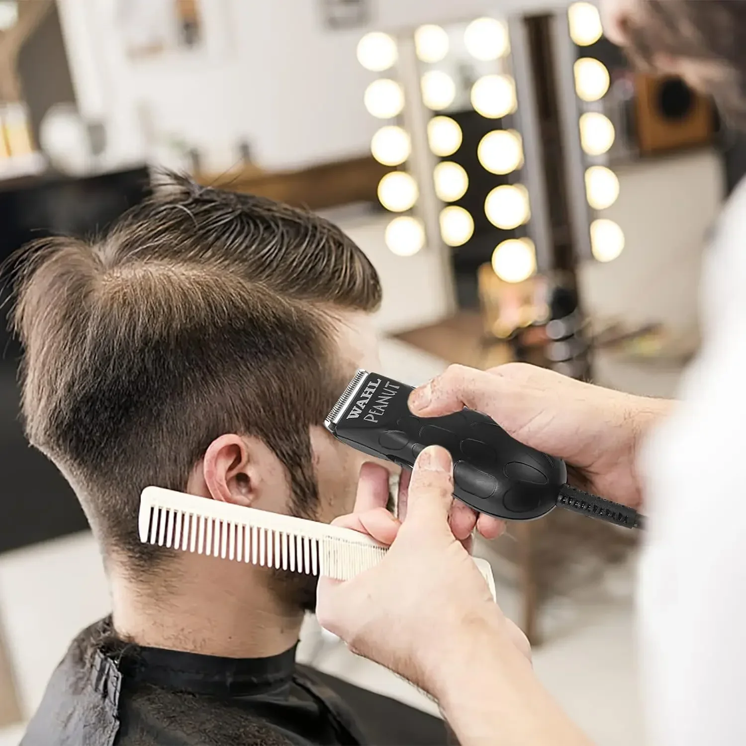 المهنية الفول السوداني المفاجئة على شفرات استبدال # 2068-300 لـ Wahl Peanut 8685, 8655, 8663, 8685-1701 ماكينة قص الشعر/قادين الشعر