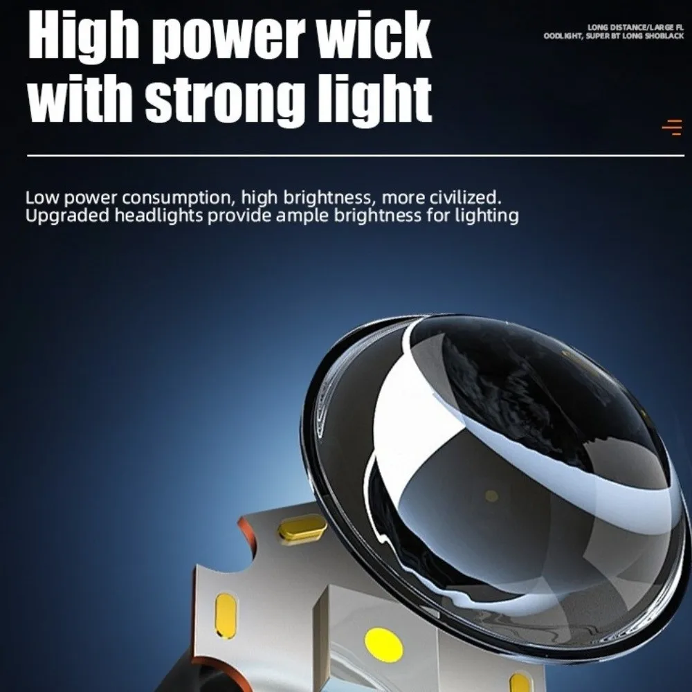 

USB Rechargeable LED Flashlight Searchlight Waterproof Camping Light Transformer Focal Zoom Spotlight Portable Lighting Outdoor