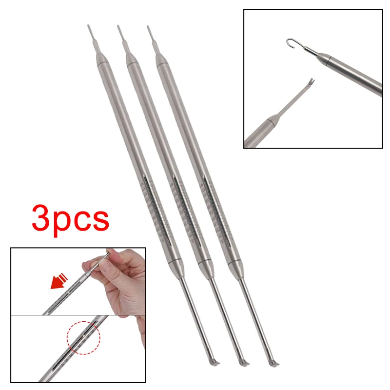 Autoclavable Dental Dynamometer Oral Force Gauge for Orthodontic Elastic Bands Tension Stress Measurement Tool