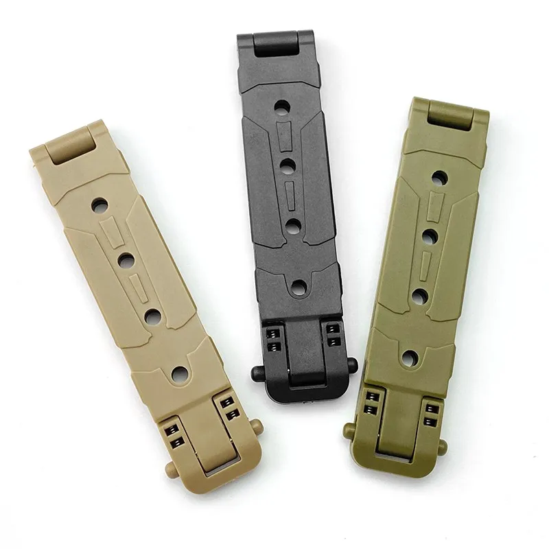 MOLLE-LOK Kydex Sheath holster Clip System Scabbard Back Clip KYDEX Scabbard Carrying Clip K Sheath MOLLE Buckle