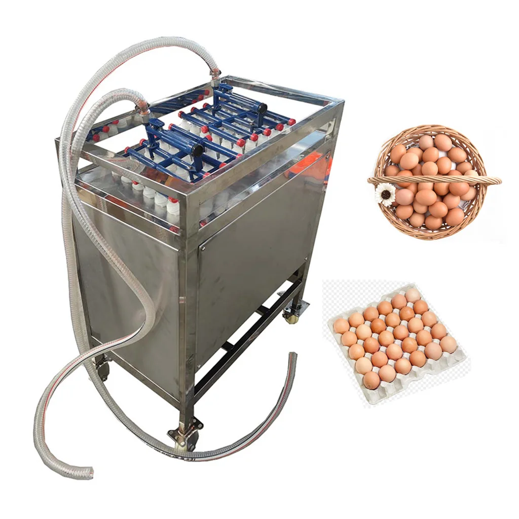 HJ-CM040D Vacuum Egg Shifting Lifter 60 PCS Pump Suction Machine Shifter For Poultry Farm Use Service Equipment