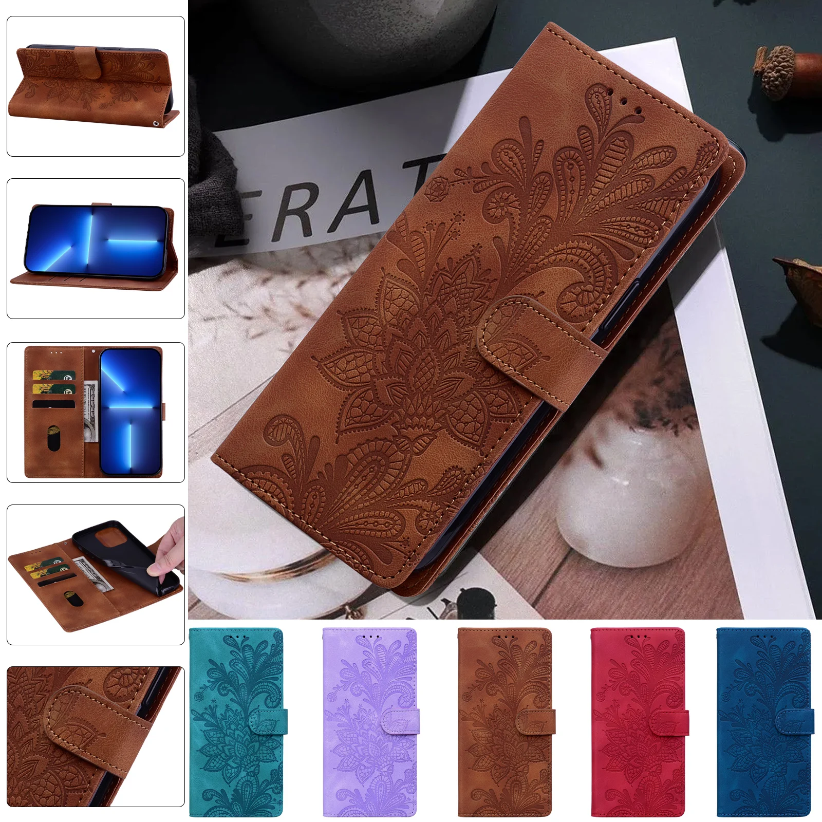 Magnetic Flip Leath… - image