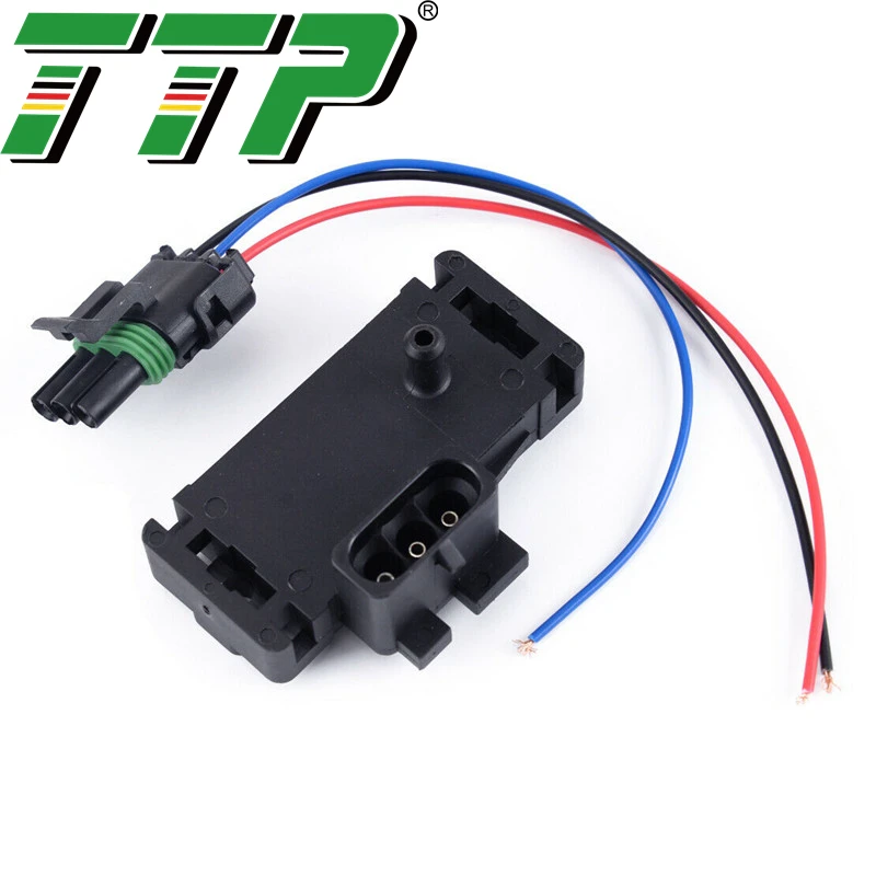 TTP 85107132 Intake Air Pressure Sensor 2 Bar MAP Sensor For Volvo FL12 FH12 FH16 Truck 3963135 12219935 85107279 8140526