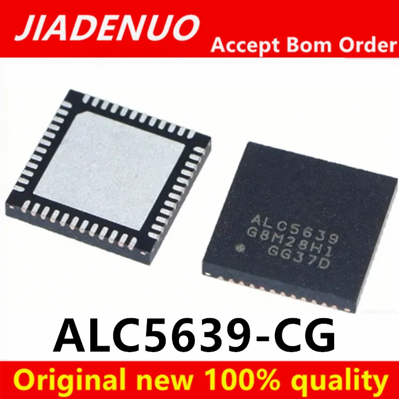 (5-10PCS) ALC5639 ALC5639-CGT QFN48  For NS Nintendo Switch Console Repair Replacement Sound Card IC BGA