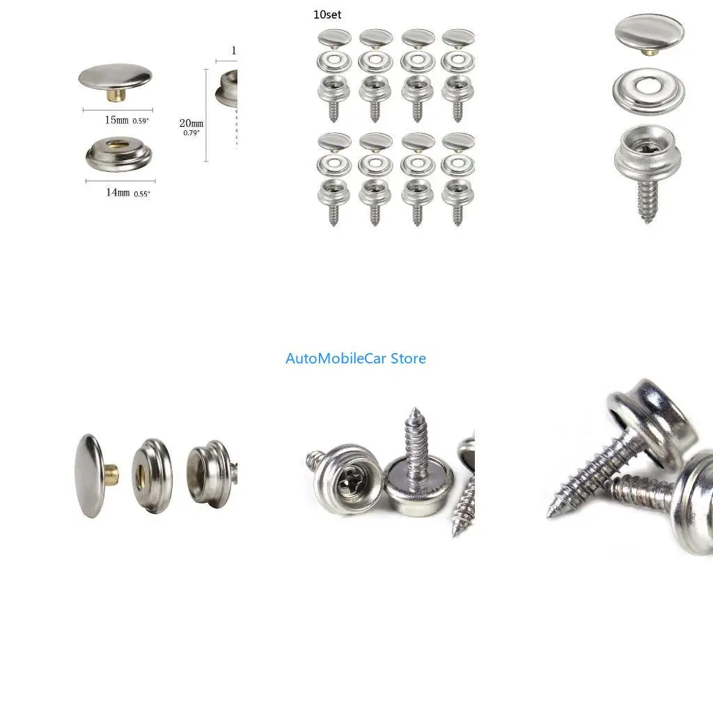 G8TE Tapping Fastener Tent Marine Yacht Boat Canvas Cover Tool Socket Button