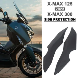 For Yamaha XMAX X-MAX 125 X-MAX 300 New Motorcycle Anti-collision Strip Guards Side Protector Sticker X-MAX300 XMAX125 X-MAX125