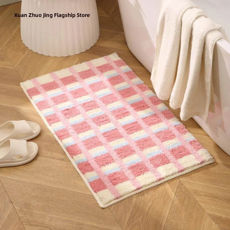 

Коврик для ванной в деревенском стиле, для домашнего использования, с лесным узором, впитывающий, противоскользящий, для туалета и ванной комнаты