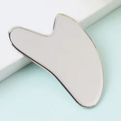 Stainless Steel Gua Sha Board, Heart Shape, Muscle Massage, Tissue Therapy, Scraping Plate, Promote Blood Circulation, Body Rela