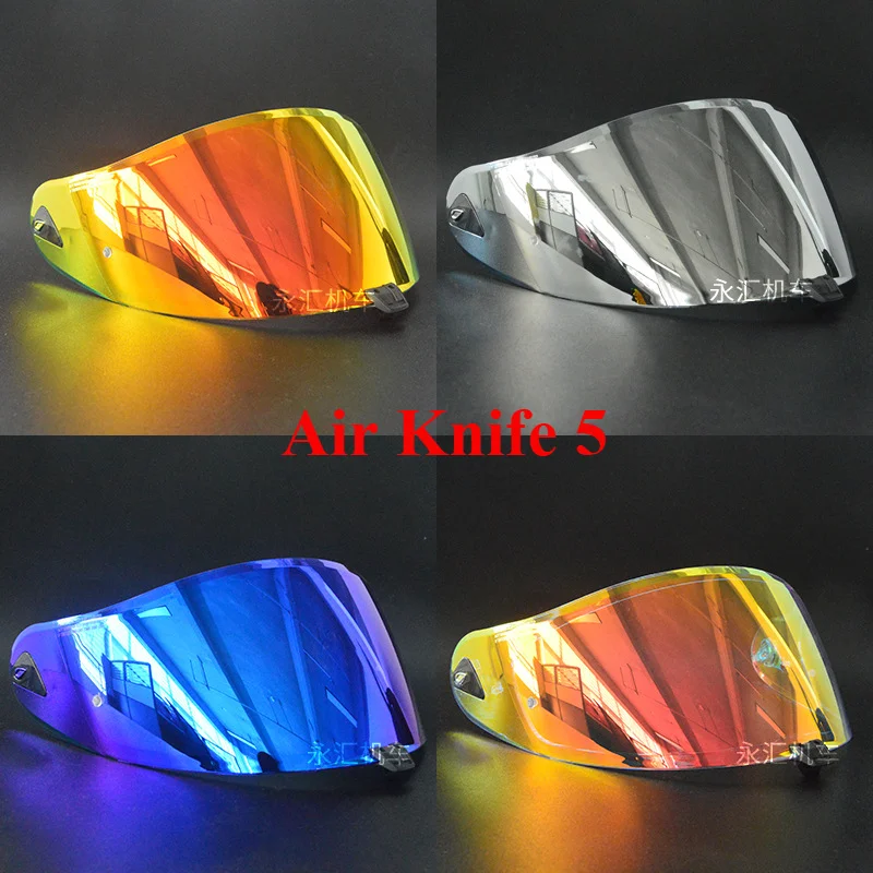 Air Knife 5 Helmet Visor Lens Motorcycle Full Face Helmet Visor Lens Replacement Lens for Air Knife 5