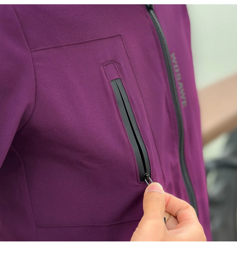 WOSAWE Fahrradjacken, Sommer, atmungsaktiv, Fahrradjacken, Windjacke, Reiten, Outdoor, Sonnenschutz, Reitausrüstung – Detail 15