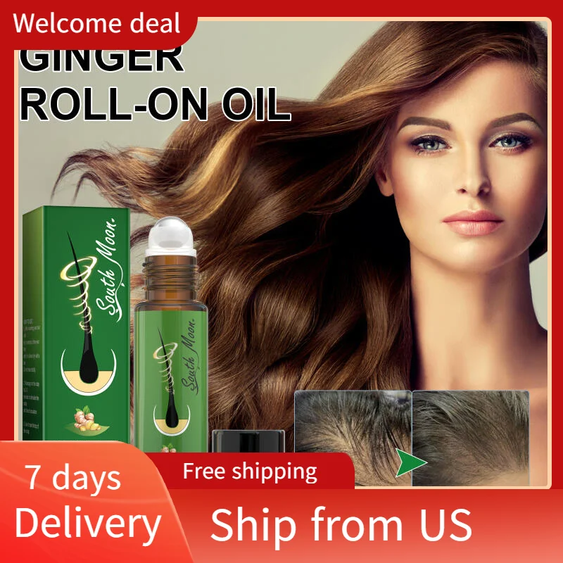 

2/4pcs South Moon Ginger Hair Care Ball Scalp Care Nourishing Fluffy Shiny Hair Strong Hair