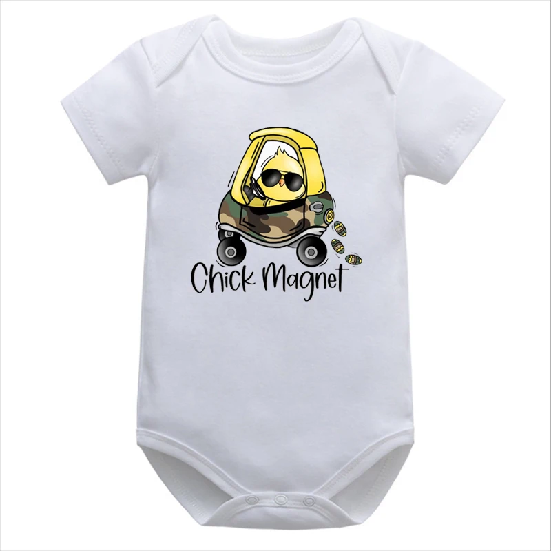 

Chick Shirt Easter Baby Clothes Easter Chick Bodysuit Baby Romper Funny Easter Bodysuit 0-6m Baby Unisex New Born Clothes L