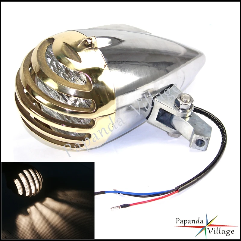 Motorcycle 12V Vintage Headlight 4.75\