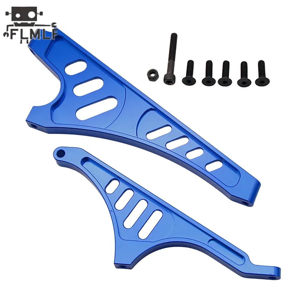 Rc Car CNC Metal Front Rear Support Brace Kit for 1/5 Losi 5ive-t Rofun Rovan LT King Motor X2  DTT FID QL Truck Parts