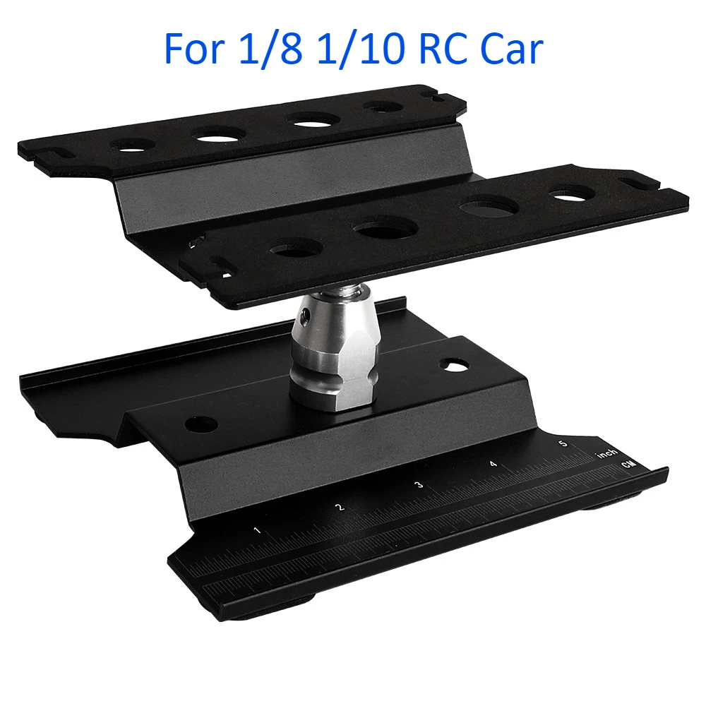 RC Auto's Gereedschap Verhogingswerkstandaard Montageplatform 360 Graden Draaibaar Reparatiestation voor 1/8 1/10 1/18 1/24 Buggy Crawler Auto