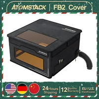 Atomstack FB2 Enclosure Foldable Dust-Proof Cover Universal Laser Engraver Fireproof Protective Box 2M Smoke Pipe for X30 X20 D1