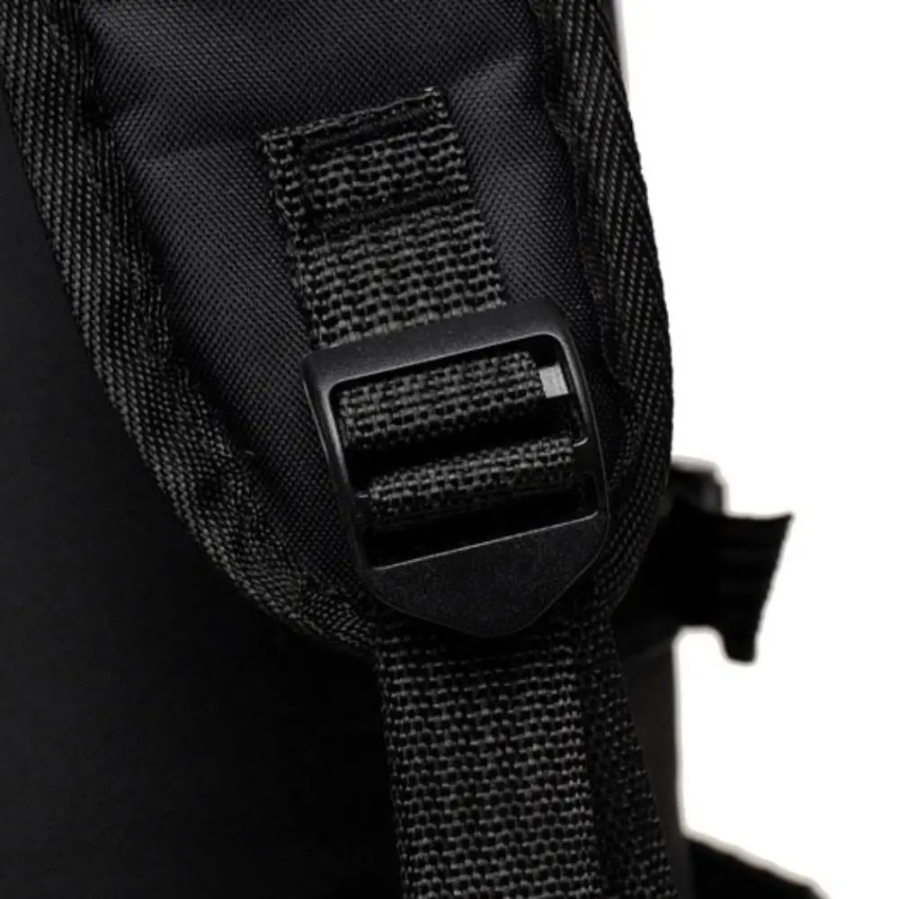 Large Capacity Men's Shoulder Bag Waterproof Zipper Students School Bag Multi Pocket Commute Bag Outdoor Storage Bag School