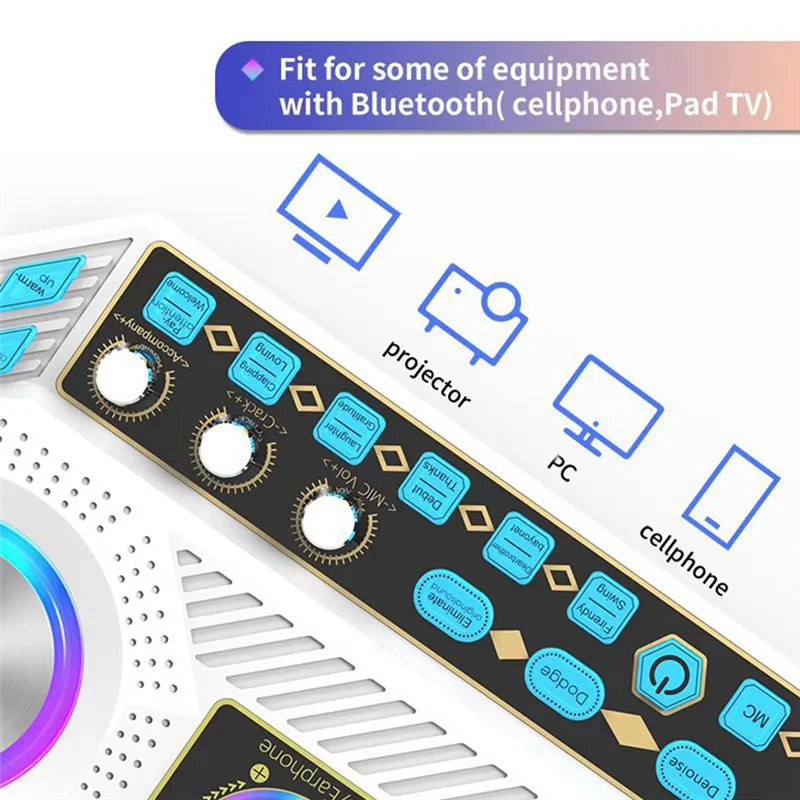 

POP-lX20 English Version of the Sound Card Portable Sound All-In-One Cell Phone Computer Live Sound Card Equipment