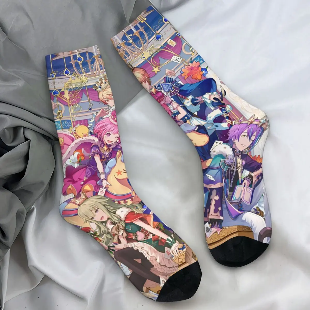 

Project Sekai Rui Kamishiro Anime Game Socks Harajuku Stockings Winter Anti Slip Women Men Socks Comfortable Running Socks