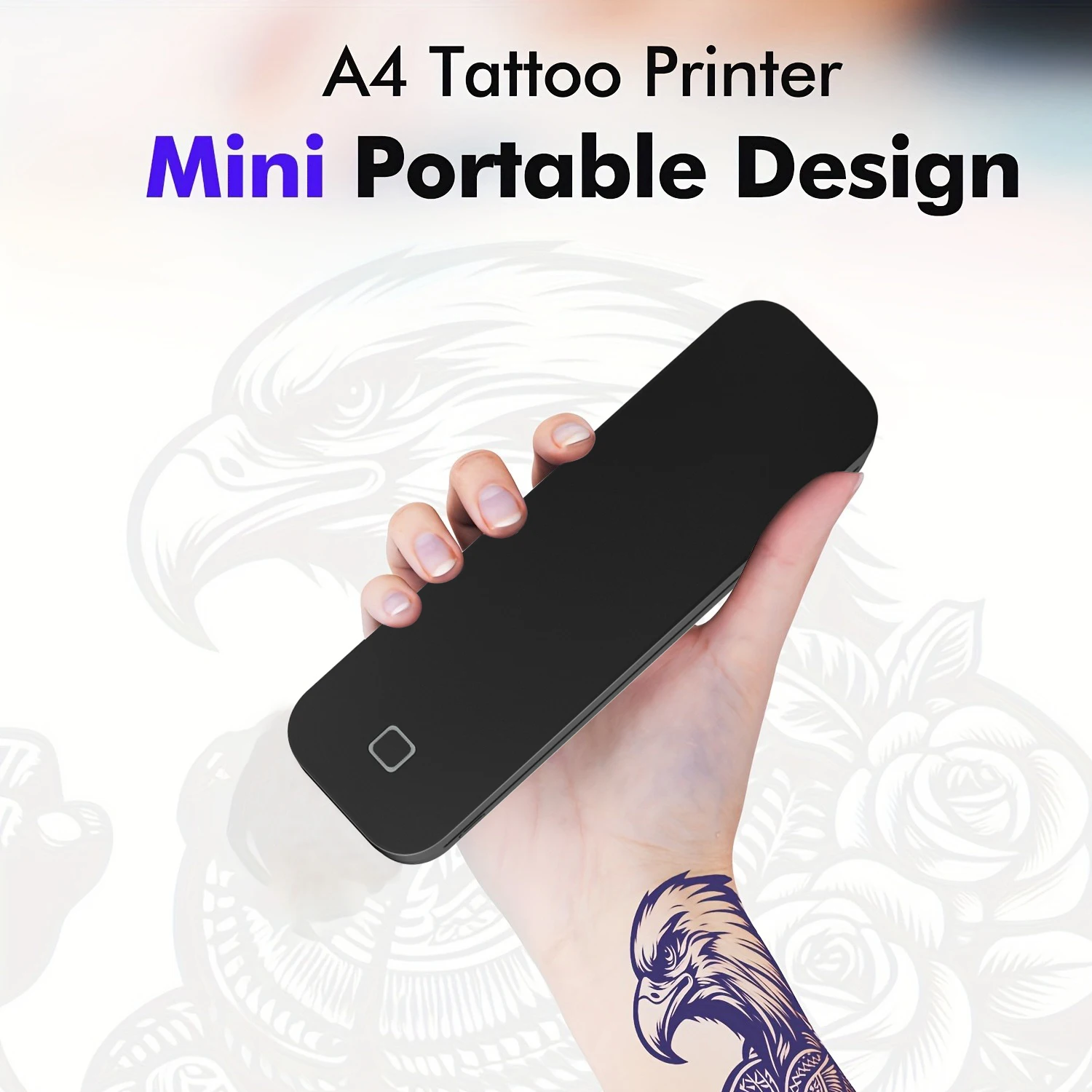 Marklife d210 a4 impressora térmica bluetooth foto documento impressão nota tatuagem impressão sem fio impressora térmica sem tinta