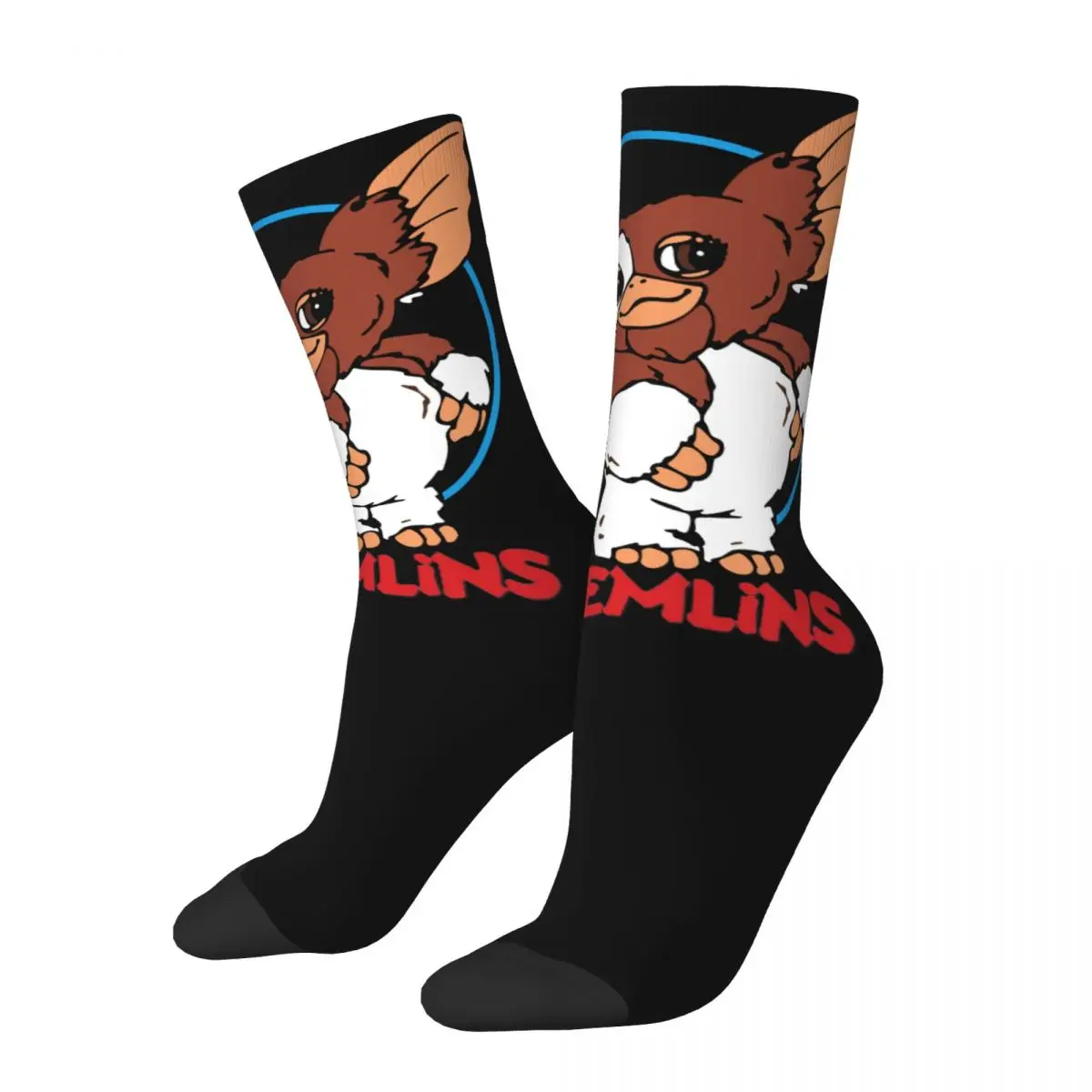 Gremlins Gizmo Mogwai cosy Calcetines Unisex para ciclismo, calcetines interesantes para las cuatro estaciones, búsqueda 'Gizmo' más en tienda