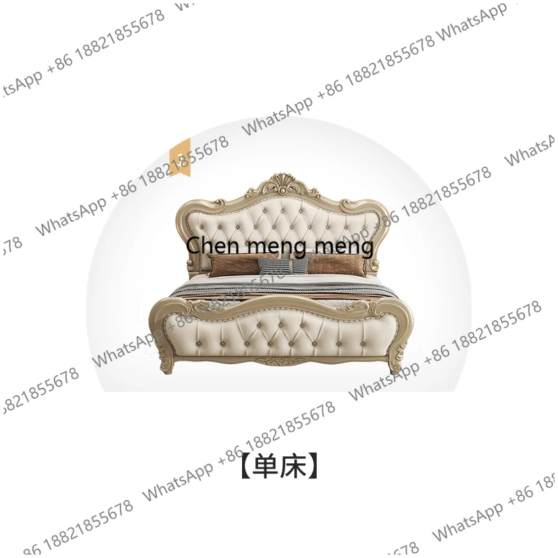 F150Large Size Room Decor Bed Beauty Professional Vintage Simple Trendy Hotel Universal Bed Sleeping Sun Muebles Home Furniture