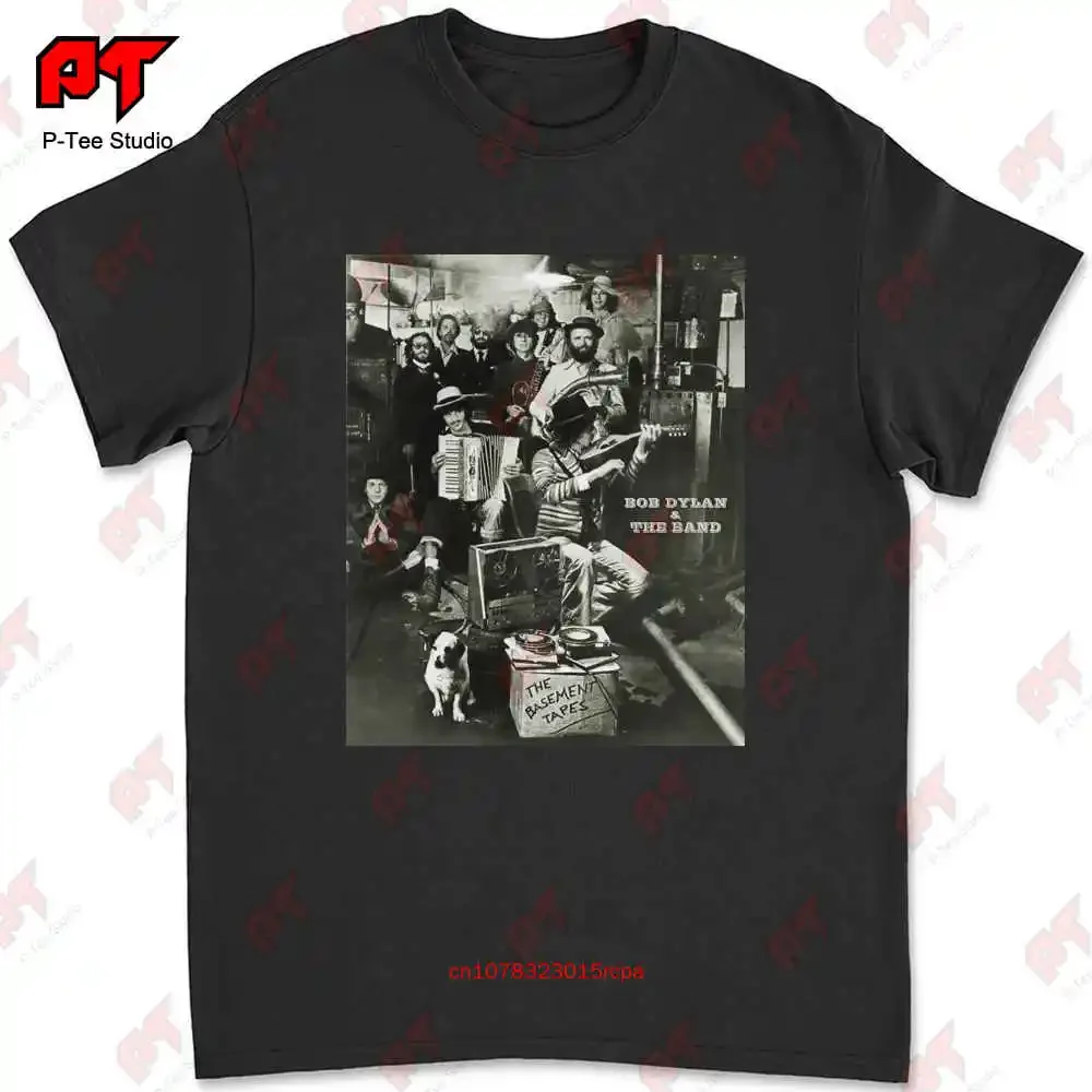 Bob Dylan - Bob Dylan The Band The Basement Tapes T-shirt K0TU