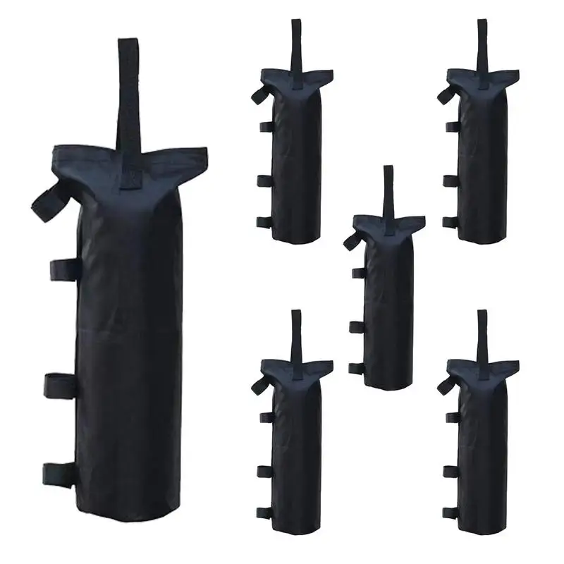 Canopy Weights 6pcs Heavy Duty Sand Bag Weights In Oxford Outdoor Gazebos Multi-Functional Sandbags Weights For Umbrellas Tent