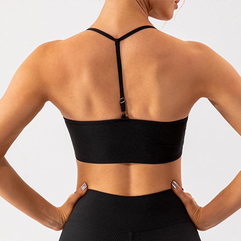 Beautiful Back Sexy Sports Bra Push-ups Gym Bra Women Training Yoga Bra Stretch Women Sportswear Workout Gym Top Women Underwear