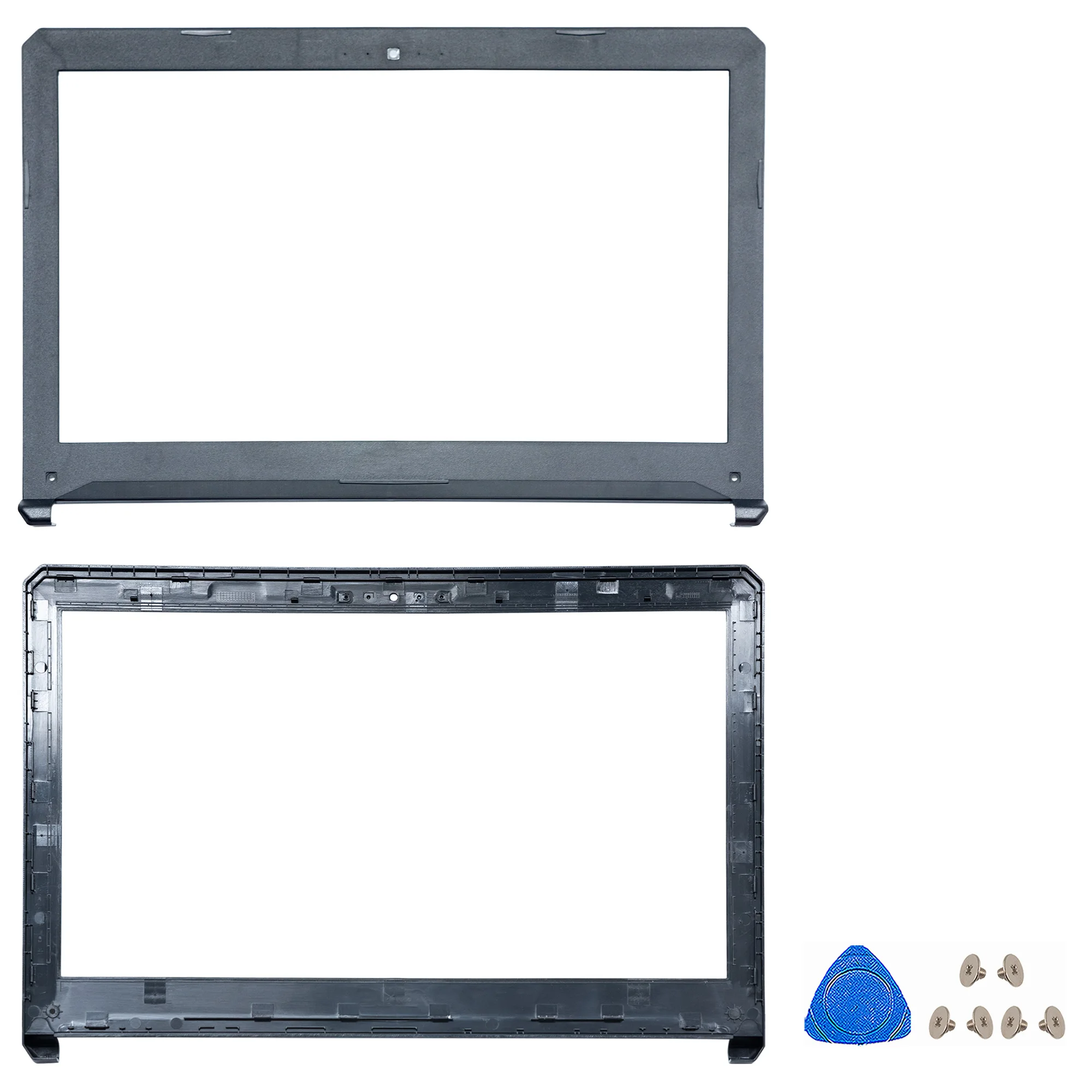 Imagem -03 - Novas Capas para Laptop Asus Fx80 80g 80gd Fx504 504g Fz80 Zx80g Lcd Capa Traseira Superior Moldura Frontal Dobradiças Parte Inferior Substituir