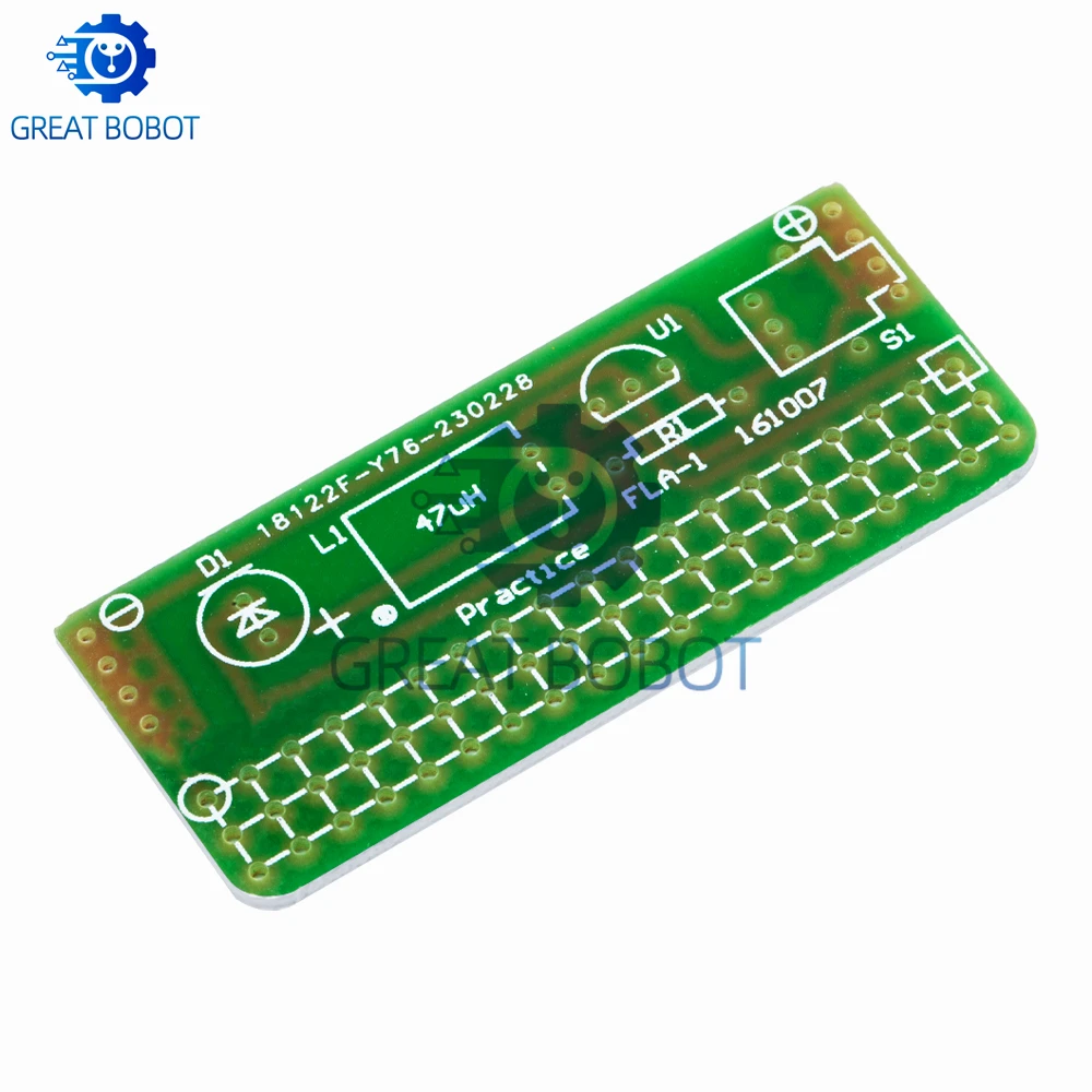 BS FLA - 1 وحدة مصباح يدوي بسيطة DIY بسعر الجملة! 1.5 فولت، 55 × 35 × 11.5 ملم دقيق لمجموعات DIY #4
