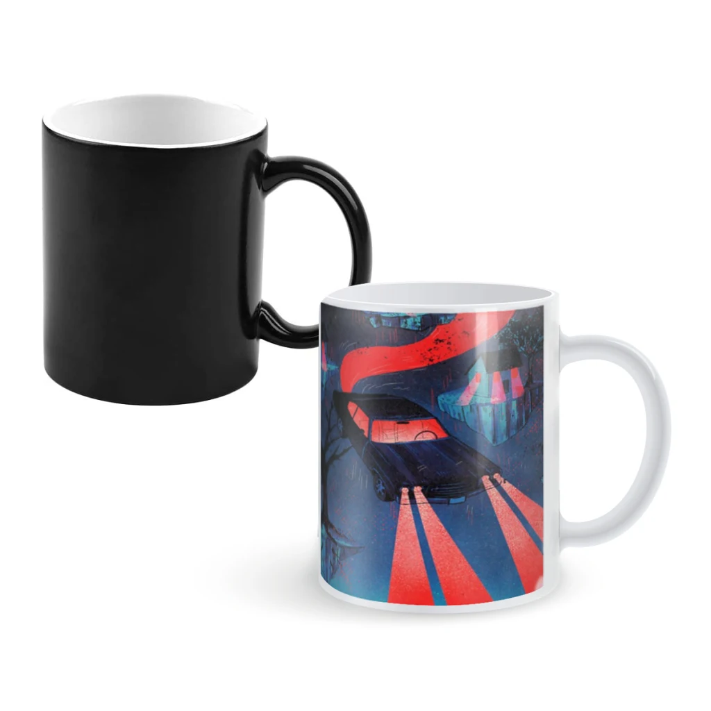 

Take a rideCoffee Mugs And Mug Creative Color Change Tea Cup Ceramic Milk Cups Novelty Gifts