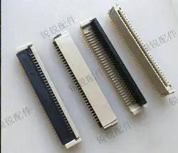 For Original 1.0MM 30P FFC/FPC socket Connector 30-pin gold plated flap screen cable connector