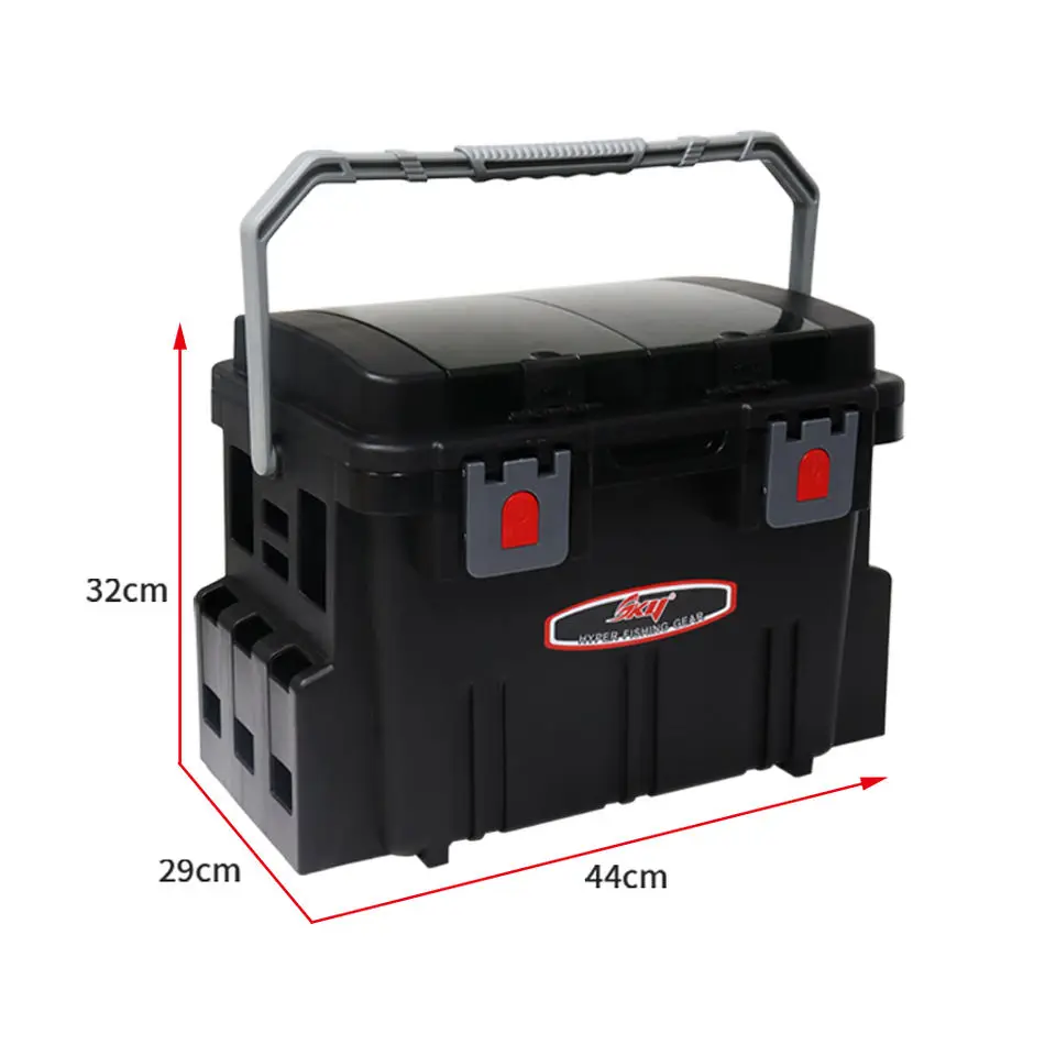 Top Abs Plastic Multifunction Fishing Tool Quality Plastic Fishing Tackle Box Fishing Seat Boxt