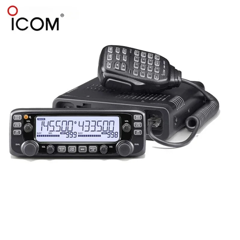 ICOM Walkie Talkie Car Radio Repeater Scrambler IC-2730E Mobile Radio Dual Band VHF 137-174MHz UHF 400-470MHz 50W FM Transceiver