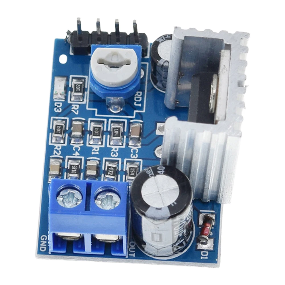 TDA2030 Single Power Supply Audio Amplifier 6-12V Speakers Audio Amplifier Module for DC Power Supply Audio System DIY Speakers