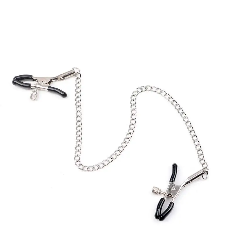 adult productsChain Nipple Clamps Clips for Women Adjustable Metal Role Play Cosplay Tool Sensual Bedroom Couples Intimate Gift view 5