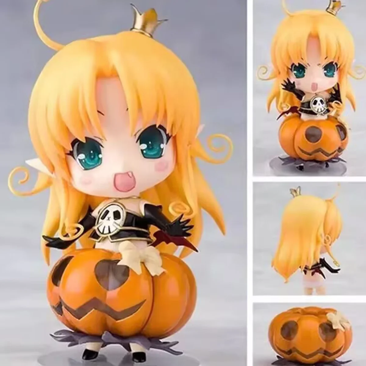 

10cmGSC Style Chibi Clay Doll Pumpkin Girl 36 Melissa Swap Face Cute Figure Boxed Collectible Anime PVC Statue Handmade Gift