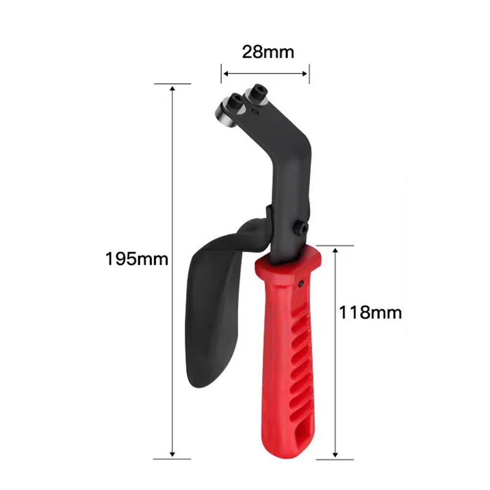 HSS Blade Tool Double Sided Trimmer For Metal Fabrication Industrial Tweezers HSS BN8010 Blade 0-12mm Cutting Range