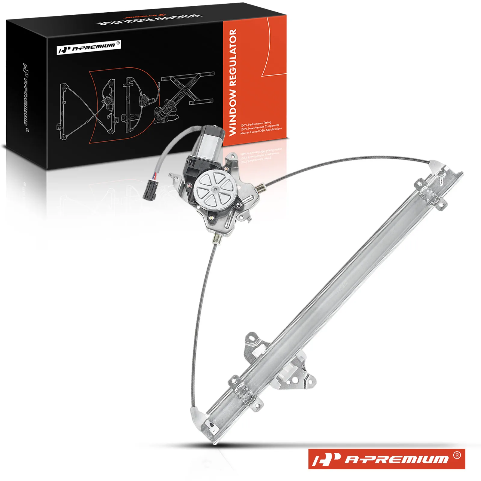 A-Premium Front Passenger Side Power Window Regulator with Motor for Nissan Quest 1999-2002