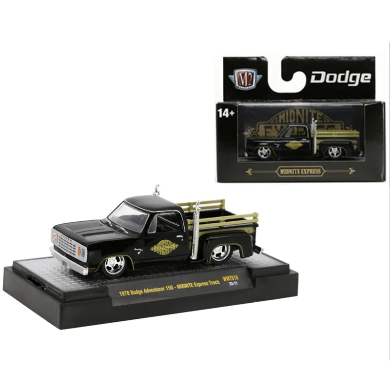 

M2 Machines 1:64 Scale Diecast Alloy 1978 Dodge Adventurer 150 Toys Cars Model Classics Adult Gifts Souvenir Static Display